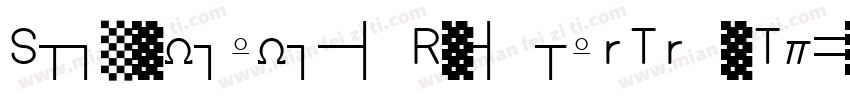 Slidexiaxing RegularTrueType字体字体转换